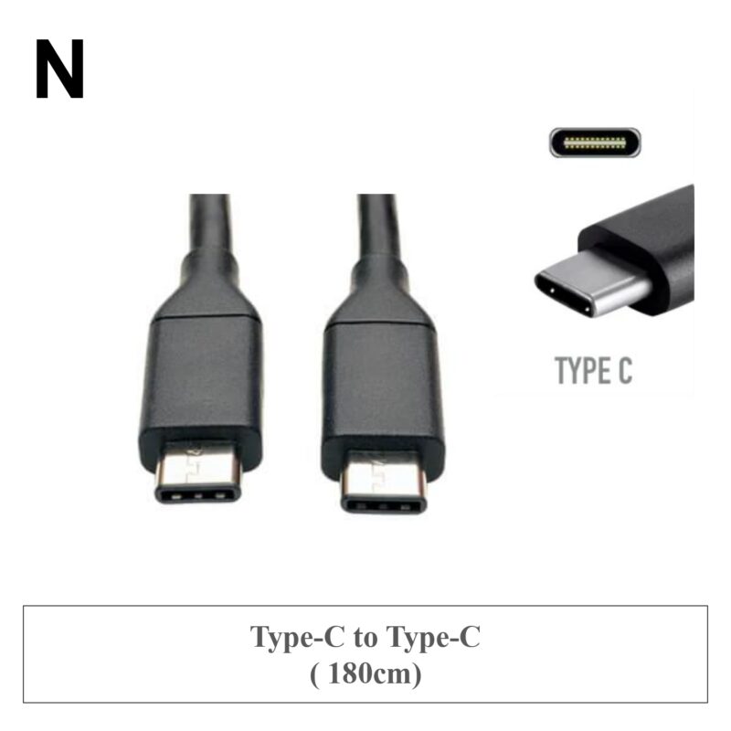 N ✤ Type-C to Type-C ( 180cm)