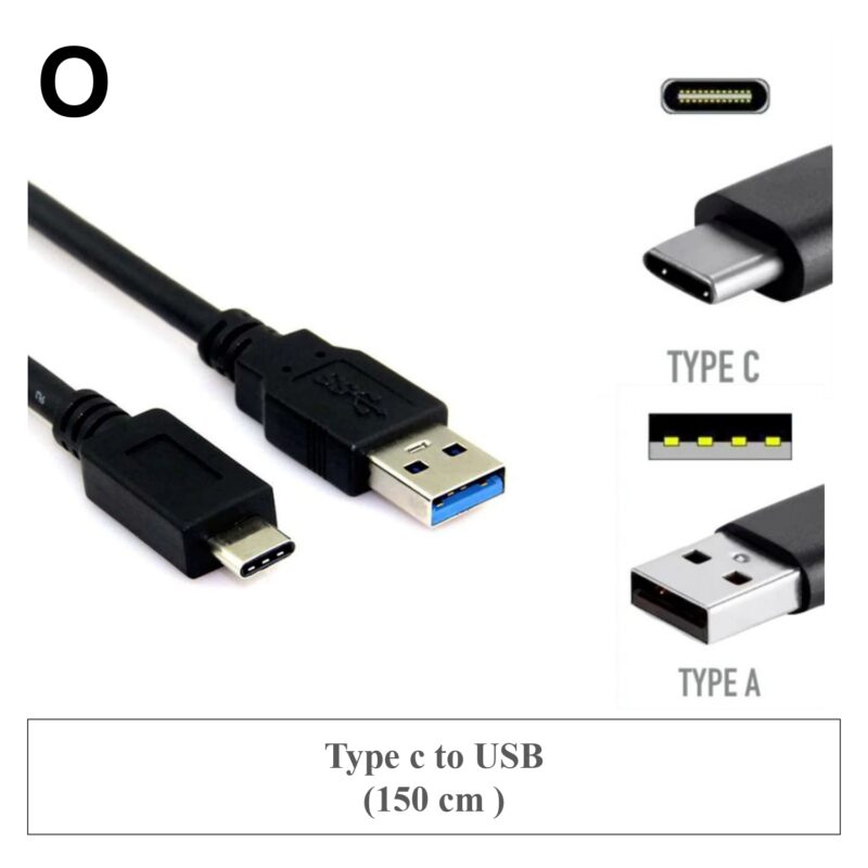 O ✤ Type c to USB (150 cm )