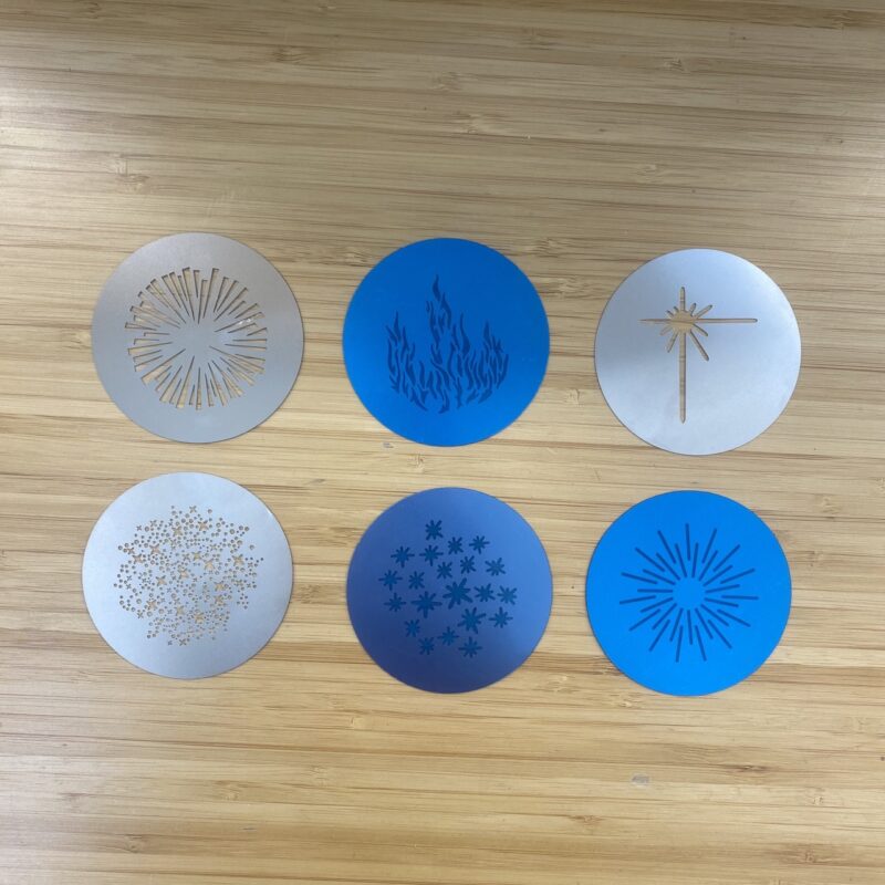 聚光投影器_投影鐵片D 光 火焰